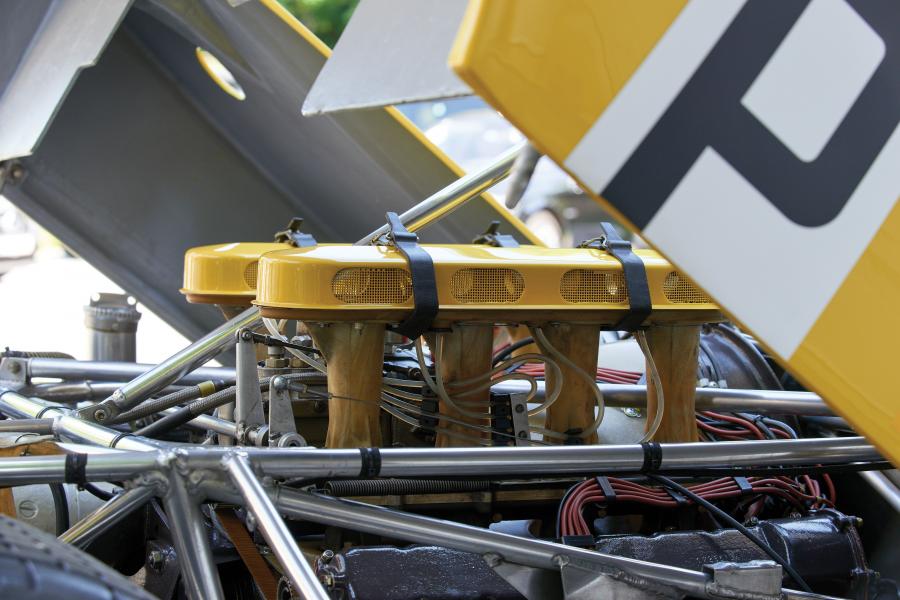 Моторный отсек Porsche 908/03 Spyder 1970 года  (фото 28 из 45)